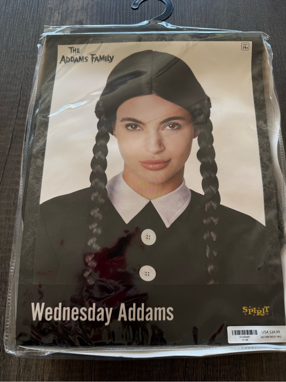 Spirit Black Braided Wednesday-Style Wig